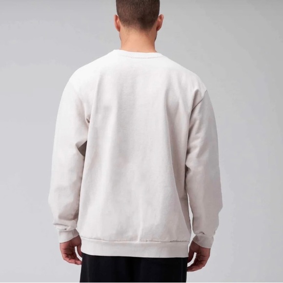 Talentless Men’s HEAVYWEIGHT CREWNECK Sweatshirt in Bone White Size XXL NWOT - Picture 3 of 9